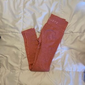 alphalete small pink leggings